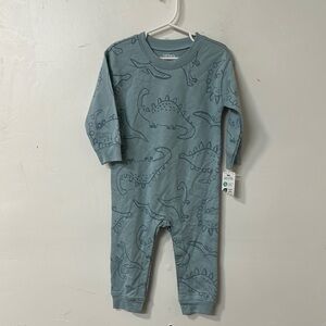Carter's Blue Jumpsuit Full-Body Romper
